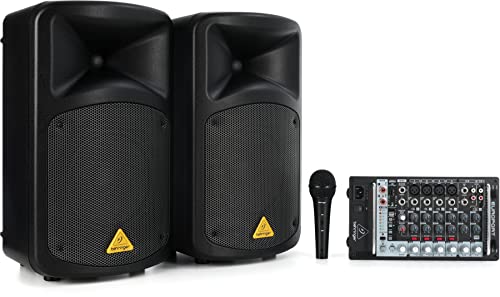 Amazon | Behringer ポータブルPAシステム 8ch 超軽量デザイン MP3